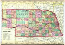 State map, Saunders County 1907